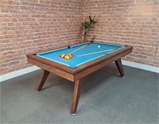 Signature Sexton Solid Walnut Pool Dining Table: 7ft - Warehouse Clearance