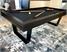 Billards Montfort Delta Pool Table in a Black Finish with Black Cloth