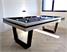 Billards Montfort Delta Pool Table in a Light Oak Finish with Black Trim, Legs and Cloth