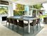 Aramith Fusion Pool Dining Table - White & Grey Oak Finish - 1