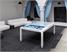 Aramith Fusion Pool Dining Table - White Finish - 3