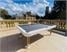 RS Barcelona Outdoor American Pool Table - White Finish - Installation