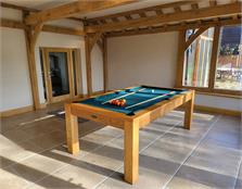 OPTIMISING Signature Chester Oak Pool Dining Table: 6ft, 7ft
