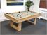 Signature Burton Wood Bed Pool Dining Table in Oak - Gameplay