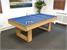 Signature Burton Wood Bed Pool Dining Table in Oak - Table Tennis Tops