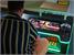 ArcadePro Cyberspace Coffee Table Arcade Machine - In Use