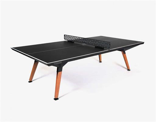 Cornilleau Lifestyle Outdoor Table Tennis Table: Black Finish