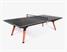 Cornilleau Lifestyle Outdoor Table Tennis Table - Black Finish - Traditional Net