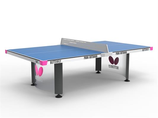 Butterfly Park Outdoor Table Tennis Table