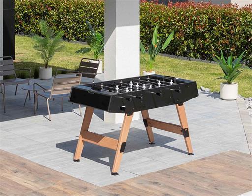 Cornilleau Play-Style Origin Outdoor Football Table: Black Finish