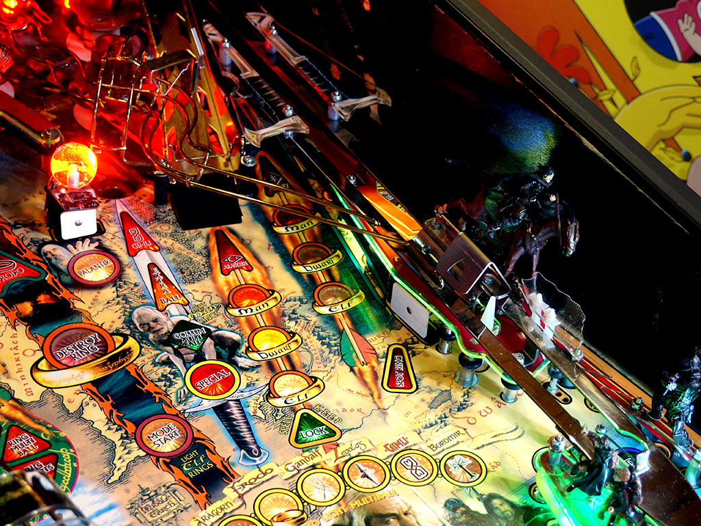 Lord of the Rings Pinball Machine - Sword Ramp