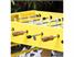 RS Barcelona RS4 Home Football Table - Yellow Finish - Details