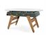 RS Barcelona RS3 Wood Dining Football Table - Green Finish - Oval Top