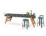 RS Barcelona RS Max Dining Football Table - Green Finish - Set