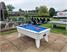 Outback 2.0 Outdoor Pool Table White - Blue Cloth