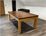 Signature Anderson Pool Dining Table - Oak & Walnut Finish - Installation - 2 - Dining Top