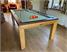 Signature Anderson Pool Dining Table - Oak & Walnut Finish - Installation - 4