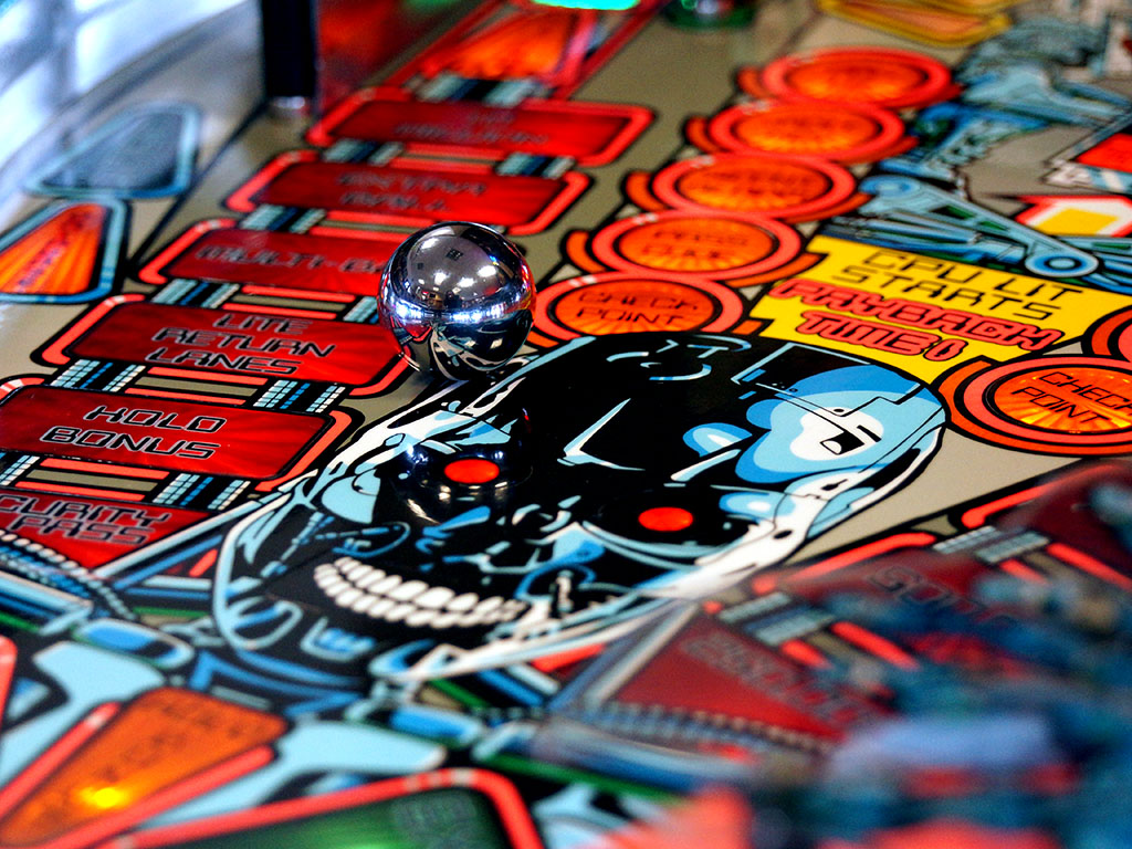 Terminator 2 Pinball Machine - Gameplay