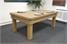 Signature Oxford Pool Dining Table in Light Oak - Dining Tops On
