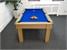 Signature Oxford Pool Dining Table in Light Oak - End View