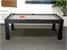 Signature Chester Pool Dining Table - Black Finish - Side View