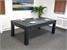 Signature Chester Pool Dining Table - Black Finish - Dining Set Up