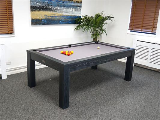 Signature Chester Black Pool Dining Table: 6ft, 7ft