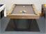 Signature Hackett Pool Dining Table - End View