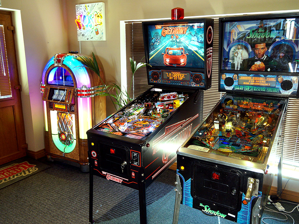 Pinball Machines, Arcades Games, and More 