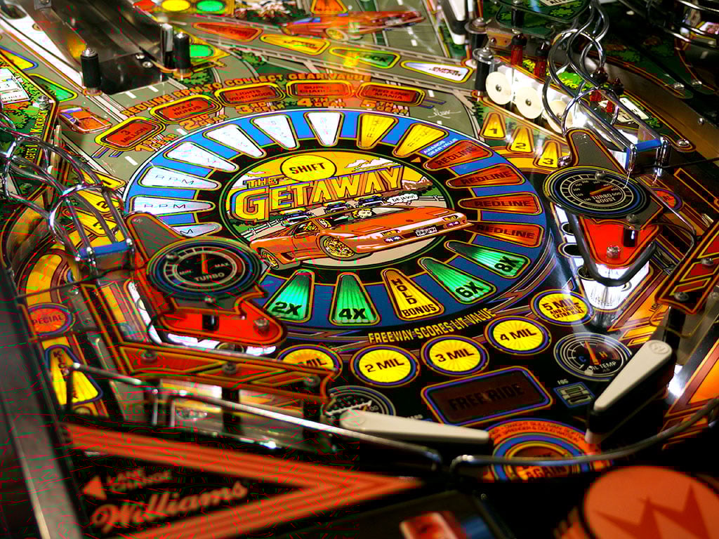 The Getaway Pinball Machine - Flippers