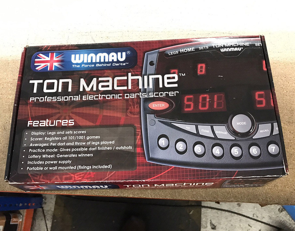 Ton Machine Professional Winmau Electronic Darts Scorer Home Leisure
