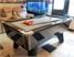 Supreme Winner Pool Table - High Gloss Black Finish - Silver Cloth - Installation