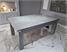 Signature Warwick Pool Dining Table - Concrete Finish - Installation - 1 - Dining Top
