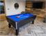 Signature Cambridge Pool Table - Black Finish - Blue Cloth