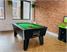 Signature Cambridge Pool Table - Black Finish - Green Cloth