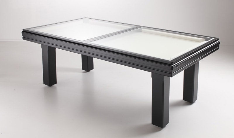 Toulet Broadway Pool Table Large Square Dining Top