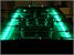 Total Foosball Eternal RGB LED Football Table - Dark End View