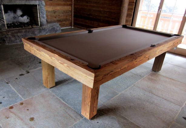 Billard Toulet Megeve - optional wood legs