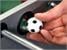 Total Foosball Olympico Folding Football Table - Ball Hole