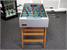 Total Foosball Olympico Folding Football Table - End View