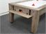 Signature Hayworth 4-In-1 Games Table in Grey Oak - End Flap Open