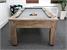 Signature Hayworth 4-In-1 Games Table in Grey Oak - End View
