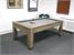 Signature Hayworth 4-In-1 Games Table in Grey Oak - Pool Table