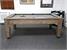 Signature Hayworth 4-In-1 Games Table in Grey Oak - Side View