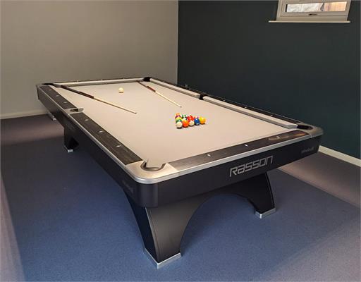 Rasson Ox American Pool Table: All Finishes - Warehouse Clearance