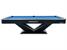 Rasson Victory II American Pool Table in Black - Side View