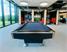 Signature Jefferson American Pool Table - Black Finish - Black Cloth