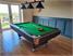 Signature Jefferson American Pool Table - Black Finish - Green Cloth