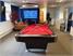 Signature Jefferson American Pool Table - Black Finish - Red Cloth