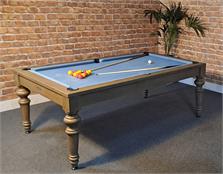 Signature Norton Silver Mist Pool Dining Table - 7ft: Warehouse Clearance